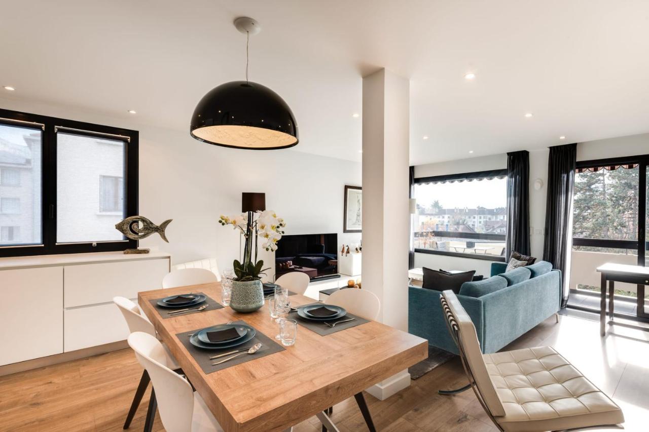Les Sorbiers - Apartment 2 Bedrooms Top Floor - Parking & Terrace Annecy Exterior photo
